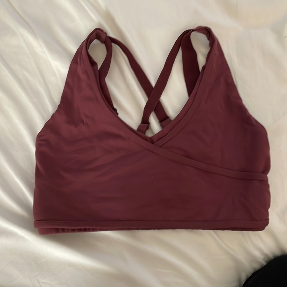 Gymshark Mauve Crossback Sports Bra